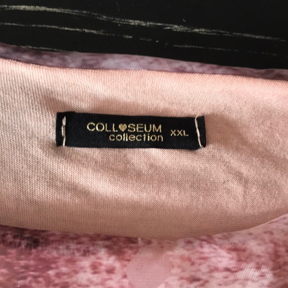 Vail Rose blouse with tank top inside, - Picture 4 of 6